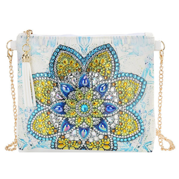Diamond Painting Flower Shoulder Bag