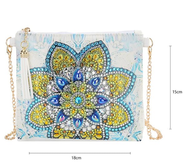 Diamond Painting Flower Shoulder Bag