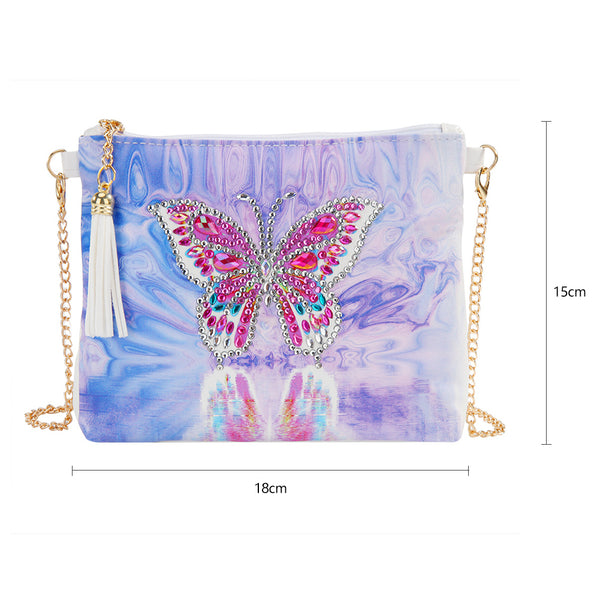Diamond Painting Butterfly Shoulder Bag
