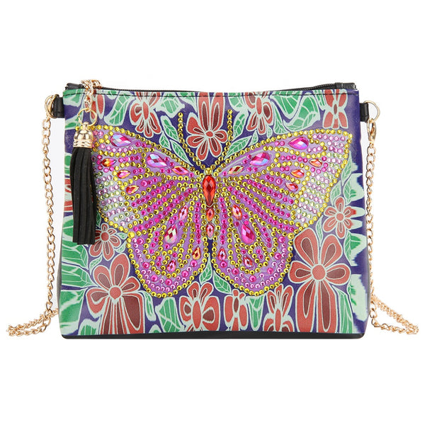 Diamond Painting Butterfly Shoulder Bag