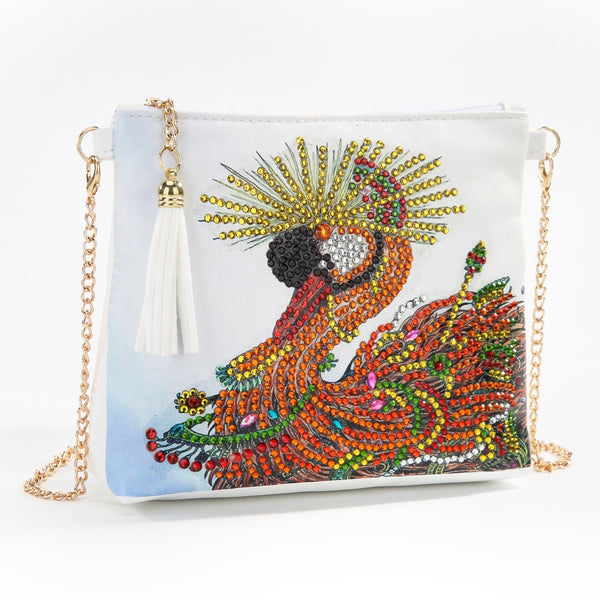 Diamond Painting Bird Shoulder Bag