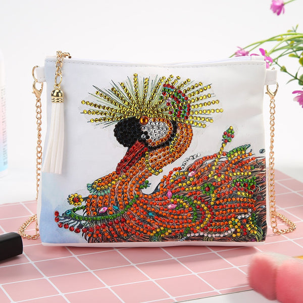 Diamond Painting Bird Shoulder Bag