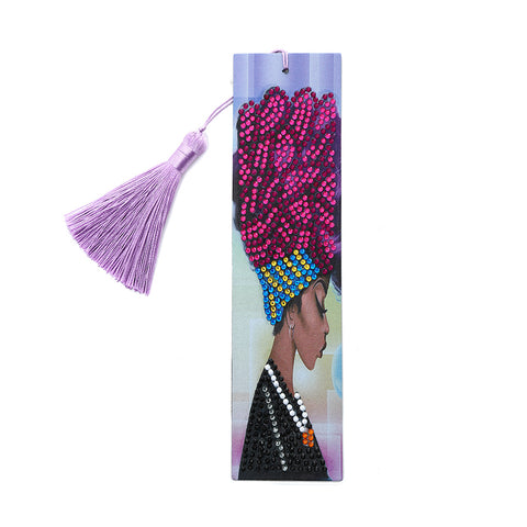 Diamond Painting Bookmark Kits - 1 Pack Lady