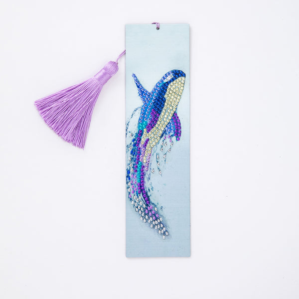 Diamond Painting Bookmark Kits - 1 Pack Whale