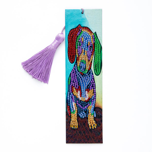 Diamond Painting Bookmark Kits - 1 Pack Dog