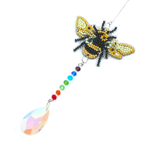 Diamond Painting Suncatcher - Bumblebee