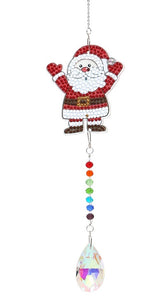 Diamond Painting Suncatcher - Santa