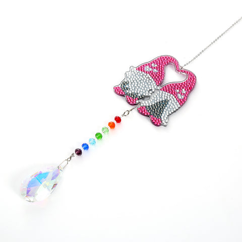 Diamond Painting Suncatcher - Gnomes