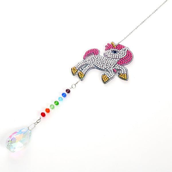 Diamond Painting Suncatcher - Unicorn