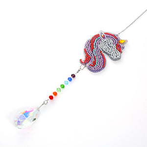 Diamond Painting Suncatcher - Unicorn