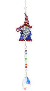 Diamond Painting Suncatcher - Christmas Gnome