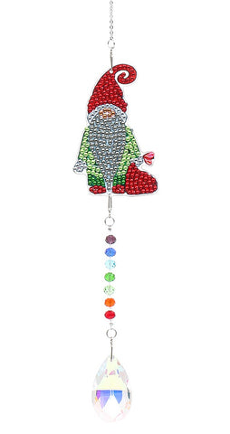 Diamond Painting Suncatcher - Christmas Elf