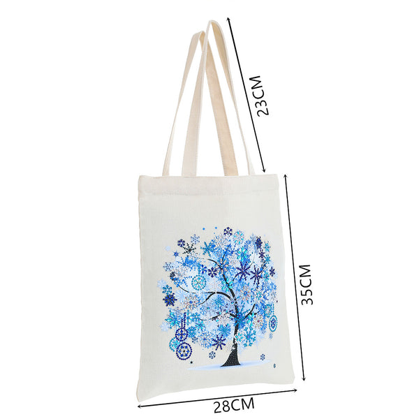Diamond Painting Tree Shopping Bag