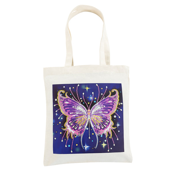Diamond Painting Butterfly Shopping Bag