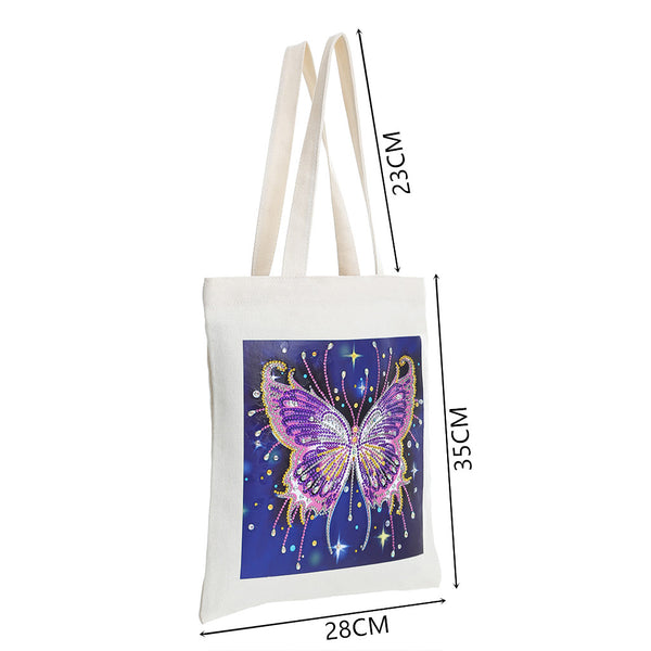 Diamond Painting Butterfly Shopping Bag
