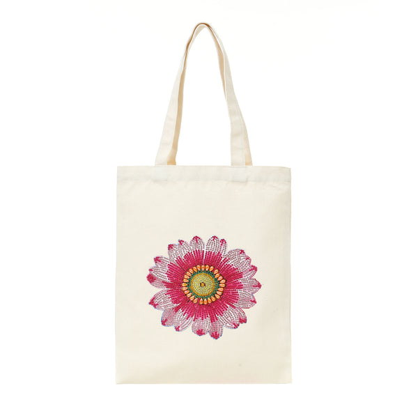 Diamond Painting Flower Shopping Bag