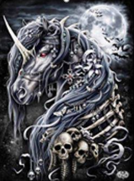 Diamond Painting - Gothic unicorn