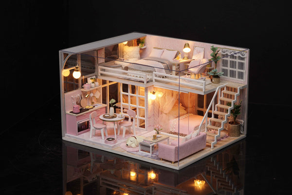 Girlish Dreams Loft Apartment Miniature D.I.Y Kit