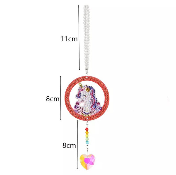 Diamond Painting Suncatcher - Unicorn