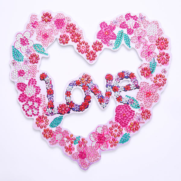 Diamond Painting Small Love Heart Wreath