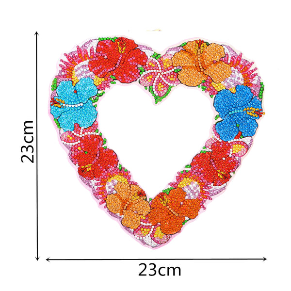 Diamond Painting Small Heart Wreath