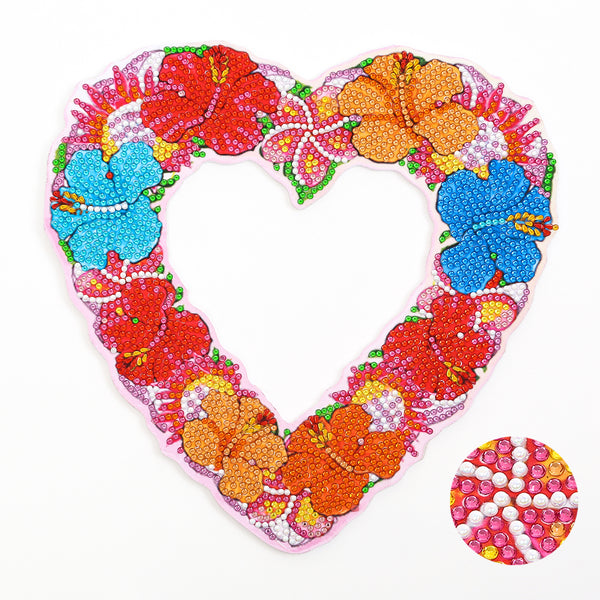 Diamond Painting Small Heart Wreath