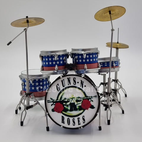 Miniature Drum Kit - Guns n Roses IMPERFECT