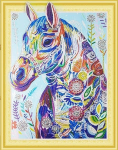 Special Shape Diamond Paintings - Horse - 40cm x 50cm