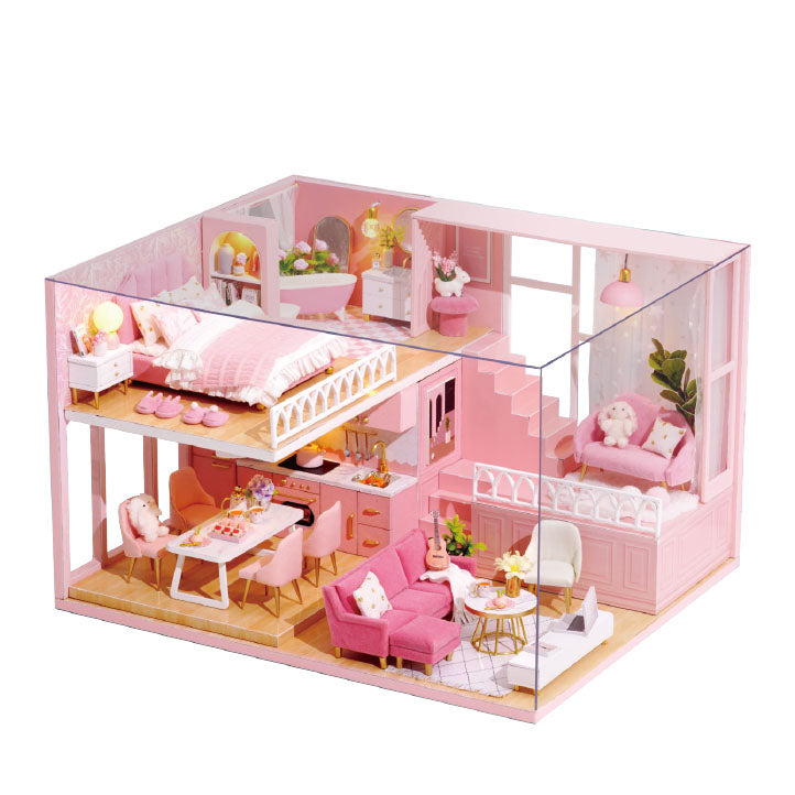 Warm Time Loft Apartment Miniature D.I.Y Kit