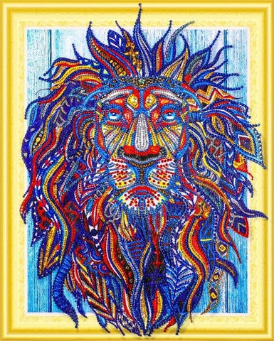 Special Shape Diamond Paintings - Lion - 40cm x 50cm