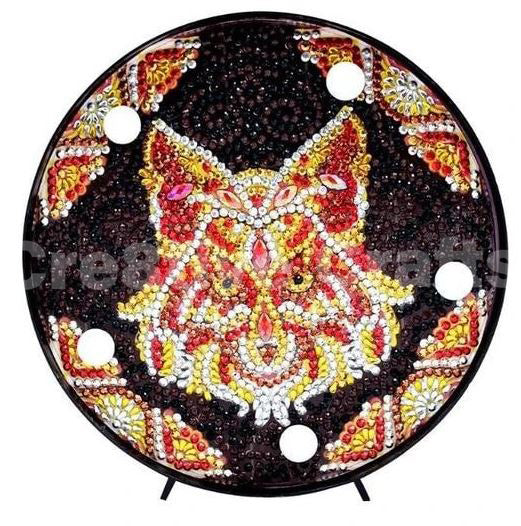 Diamond Painting LED Light - Wolf Face