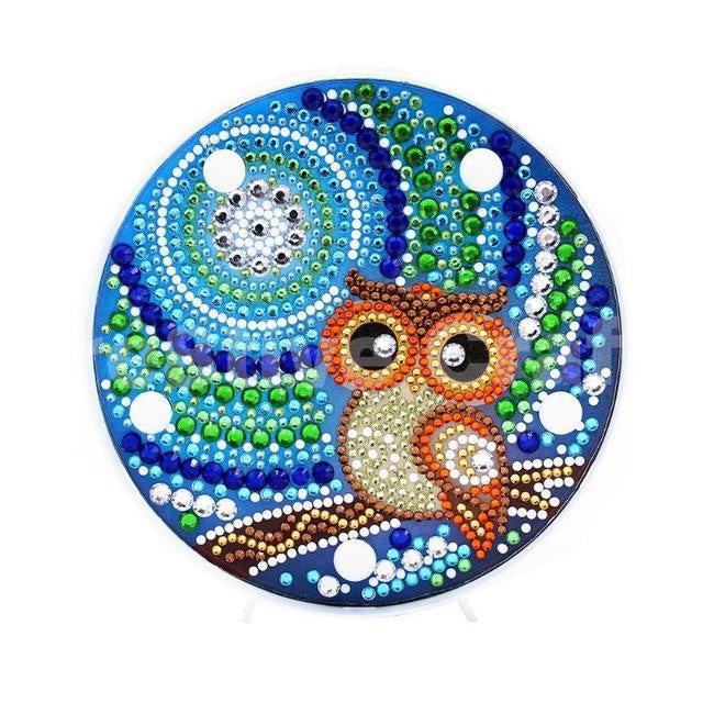 Diamond Painting LED Light - Owl