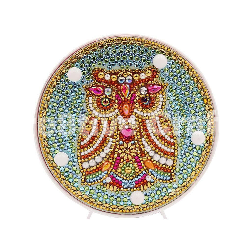 Diamond Painting LED Light - Owl