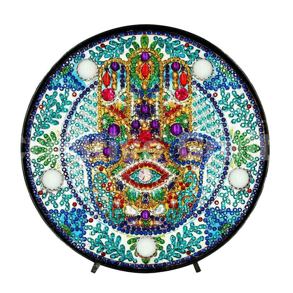 Diamond Painting LED Light - Mandala Hand