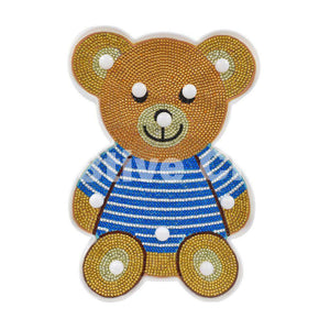 Diamond Painting  LED Light - Teddy Bear