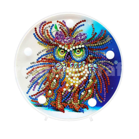 Diamond Painting LED Light - Owl