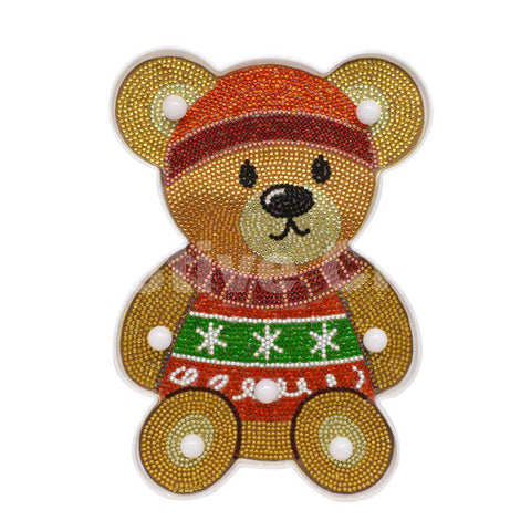 Diamond Painting  LED Light - Teddy Bear