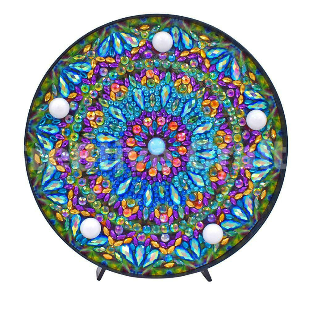 Diamond Painting  LED Light - Mandala