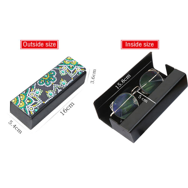 Diamond Painting Glasses Case - Mandala