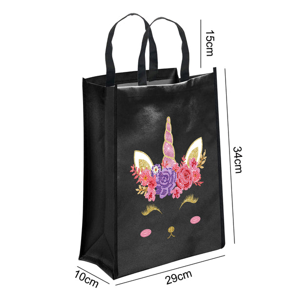 Diamond Painting Unicorn (2) Shopping Bag