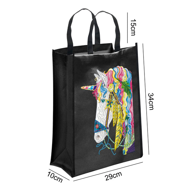 Diamond Painting Unicorn Shopping Bag
