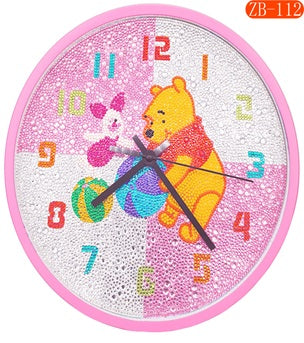 Diamond Painting Clocks - Cartoon Bear