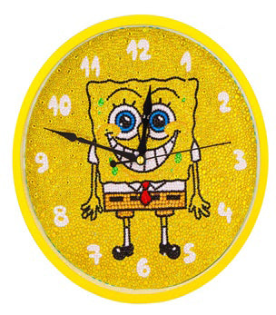 Diamond Painting Clocks - Cartoon Sponge