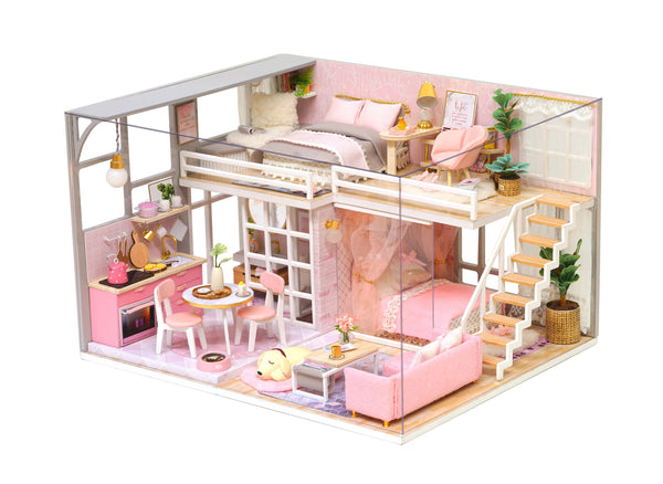 Girlish Dreams Loft Apartment Miniature D.I.Y Kit