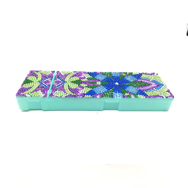 Diamond Painting Pencil Case HZ002 - Flower