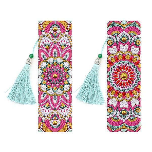 Diamond Painting Bookmark Kits - 2 Pack Mandala