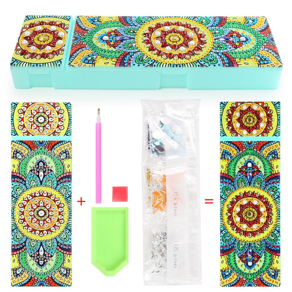 Diamond Painting Pencil Case HB006 - Flower