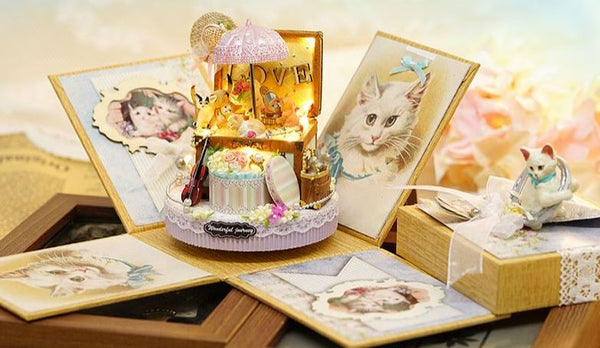 Candy Cat Drop Box Miniature D.I.Y Kit