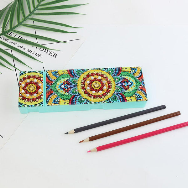 Diamond Painting Pencil Case HB006 - Flower