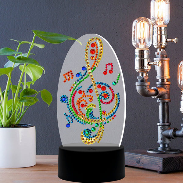 Diamond Painting DP17 LED Seven Changing Colour Light Music Note